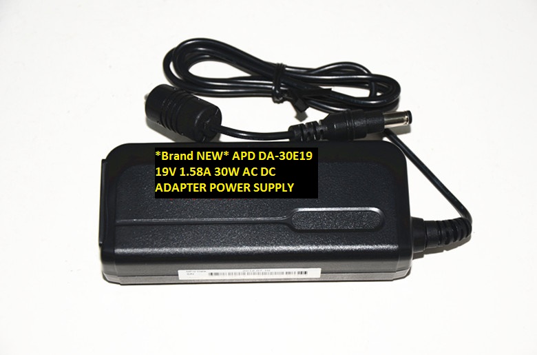 *Brand NEW* 19V 1.58A APD DA-30E19 30W AC DC ADAPTER POWER SUPPLY